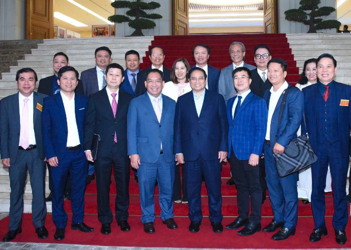 chu tich hdqt intech group tham du hoi nghi thuong truc chinh phu gap go cong dong doanh nghiep