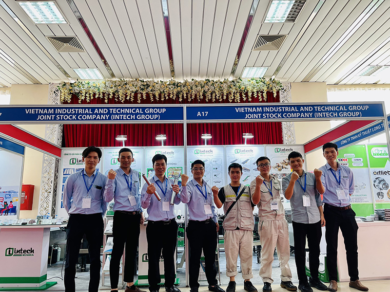gian hang intech group thu hut hang ngan luot khach tai trien lam vimf 2022