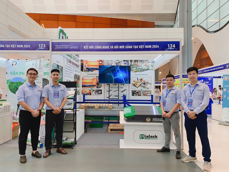 hinh anh gian hang intech group toa sang tai trien lam techconnect vietnam 2024