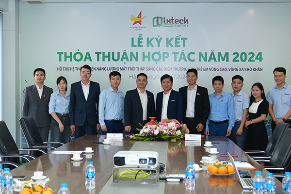 intech energy dong hanh ho tro 450 trieu dong cho du an  ??mang dien ve ban ?? nam 2024