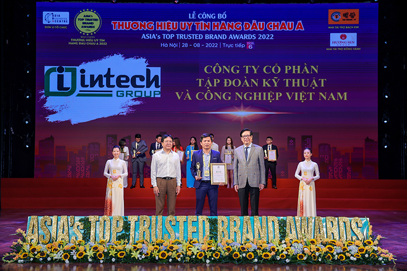 intech group lot top 10 thuong hieu uy tin hang dau chau a 2022