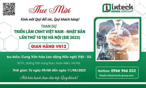 intech group moi tham du trien lam sie 2023