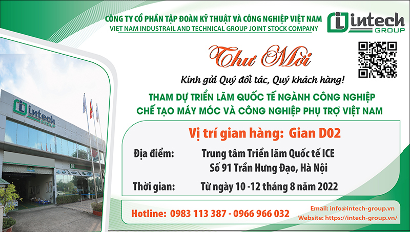 intech group moi tham du trien lam vme 2022
