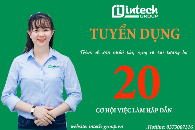 intech group rong cua don nhan su chat luong cao