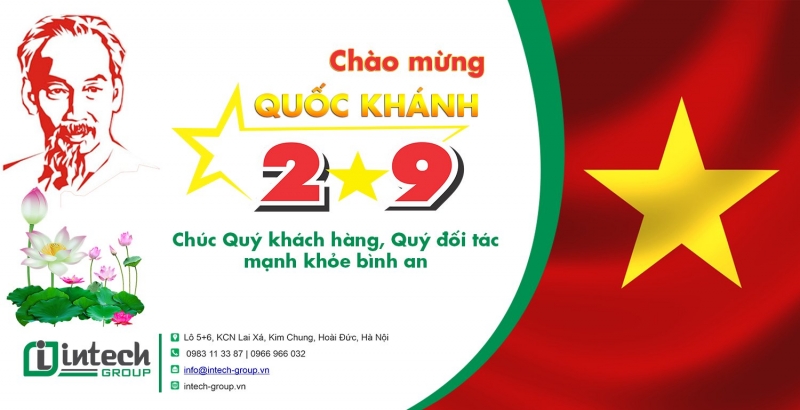 intech group thong bao lich nghi le quoc khanh 2 9 nam 2021