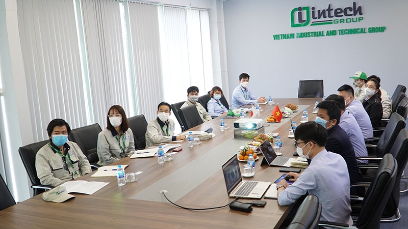 intech group tiep don doan chuyen gia co quan hop tac quoc te nhat ban  jica