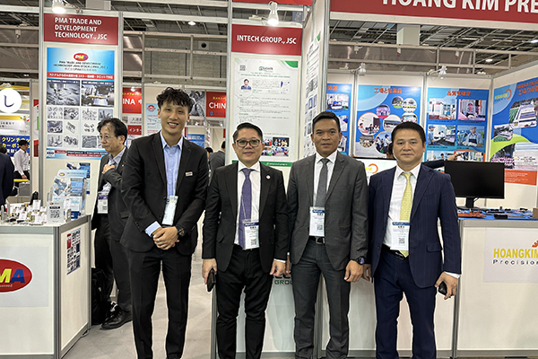 intech group viet tiep hanh trinh vuon ra bien lon tai trien lam m tech osaka nhat ban
