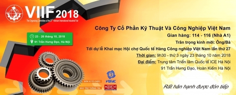 intech tham gia hoi cho quoc te hang cong nghiep viet nam 2018   viif 2018