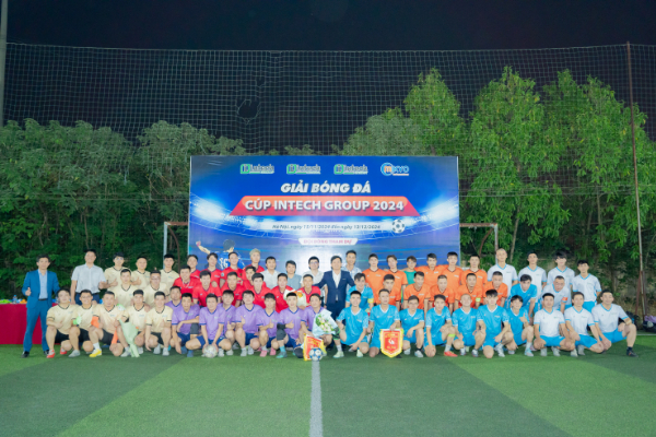 le khai mac giai bong da noi bo cup intech group 2024