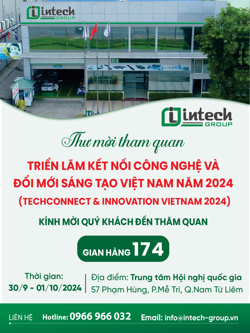 techconnect 2024  intech group gui thu moi tham du trien lam