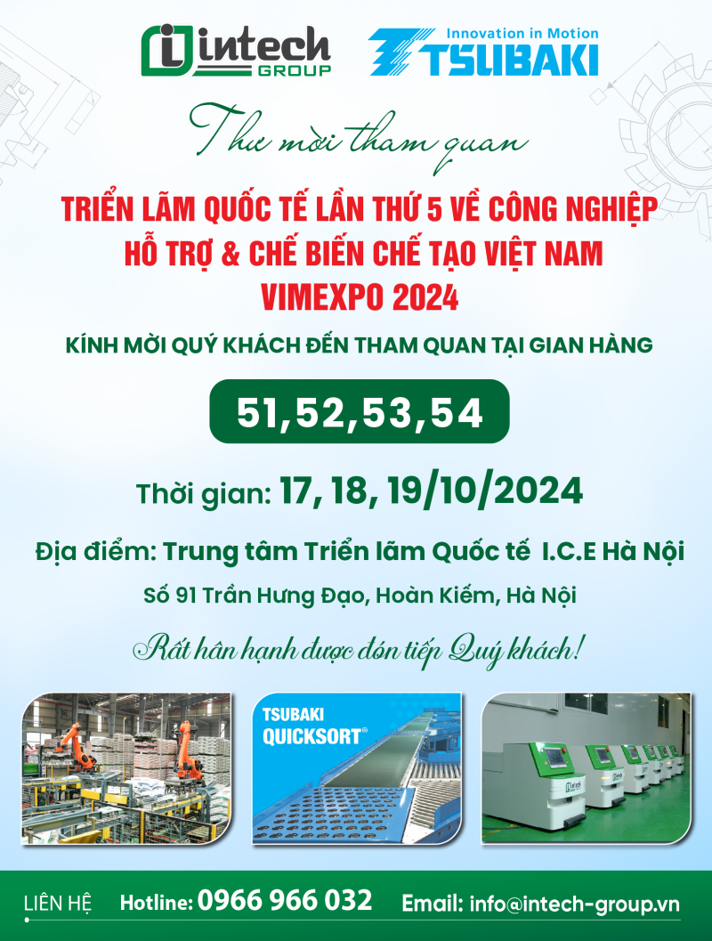 thu moi tham quan gian hang cua intech group tai trien lam vimexpo 2024