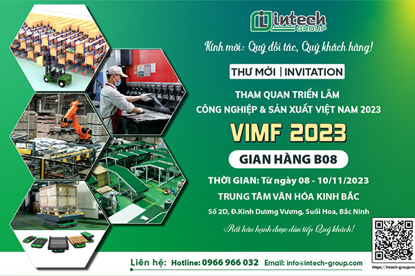 thu moi tham quan gian hang intech group taitrien lam cong nghiep   san xuat viet nam vimf 2023