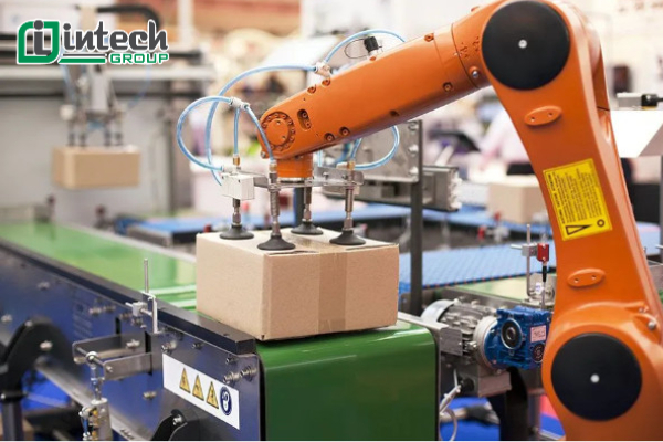 ung dung robot gap thung carton trong thoi dai cong nghiep 4 0