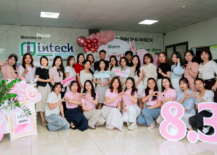 intech group ton vinh nhung  ??bong hong ?? nhan ngay quoc te phu nu 8 3