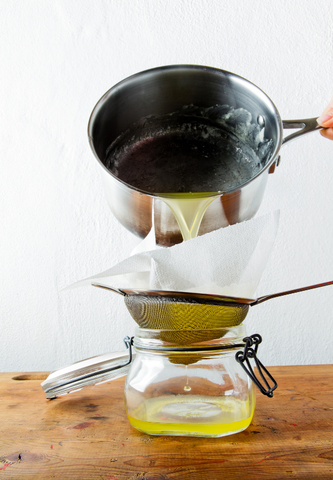 Rendering tallow and lard at home photo